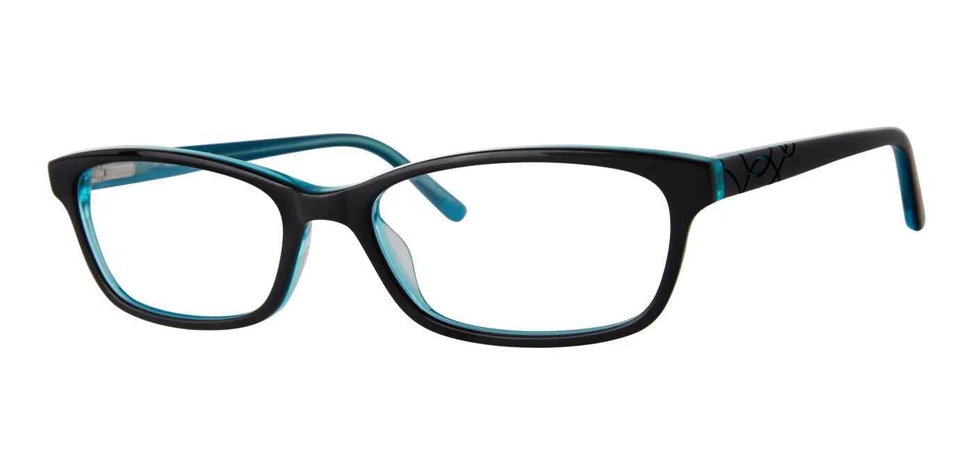 Adensco Amanda Eyeglasses - HAVANA LIME - view 4